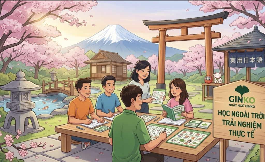 Các khóa học tiếng Nhật tại Nhật Ngữ Ginko
