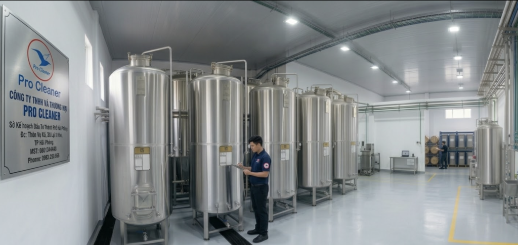 Giải Pháp Nước Rửa Bát Dùng Cho Máy Rửa Chất Lượng Cao