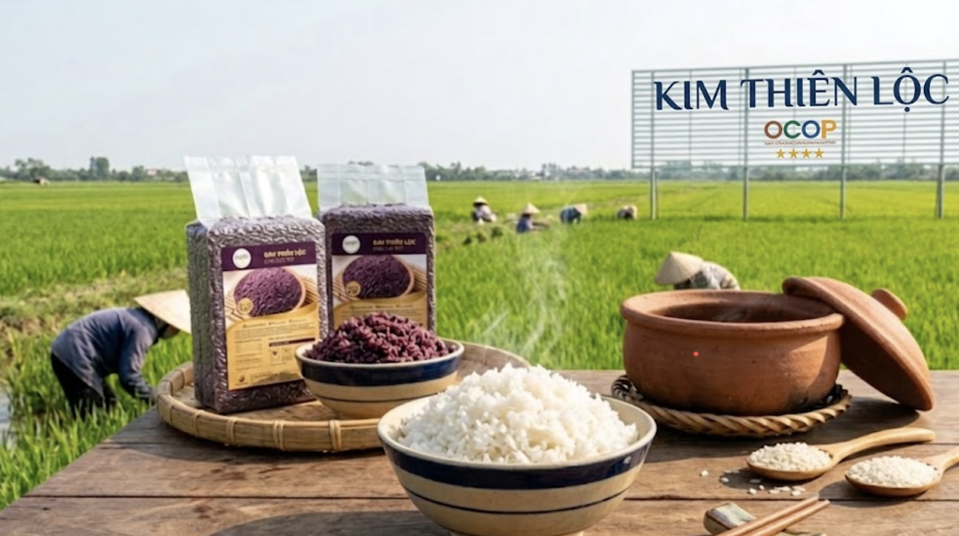 Gạo Hữu Cơ Kim Thiên Lộc