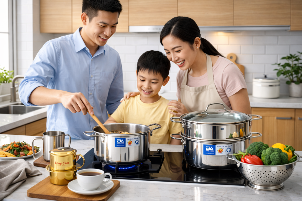 Thương hiệu đồ gia dụng cao cấp Dongacook uy tín tại TPHCM