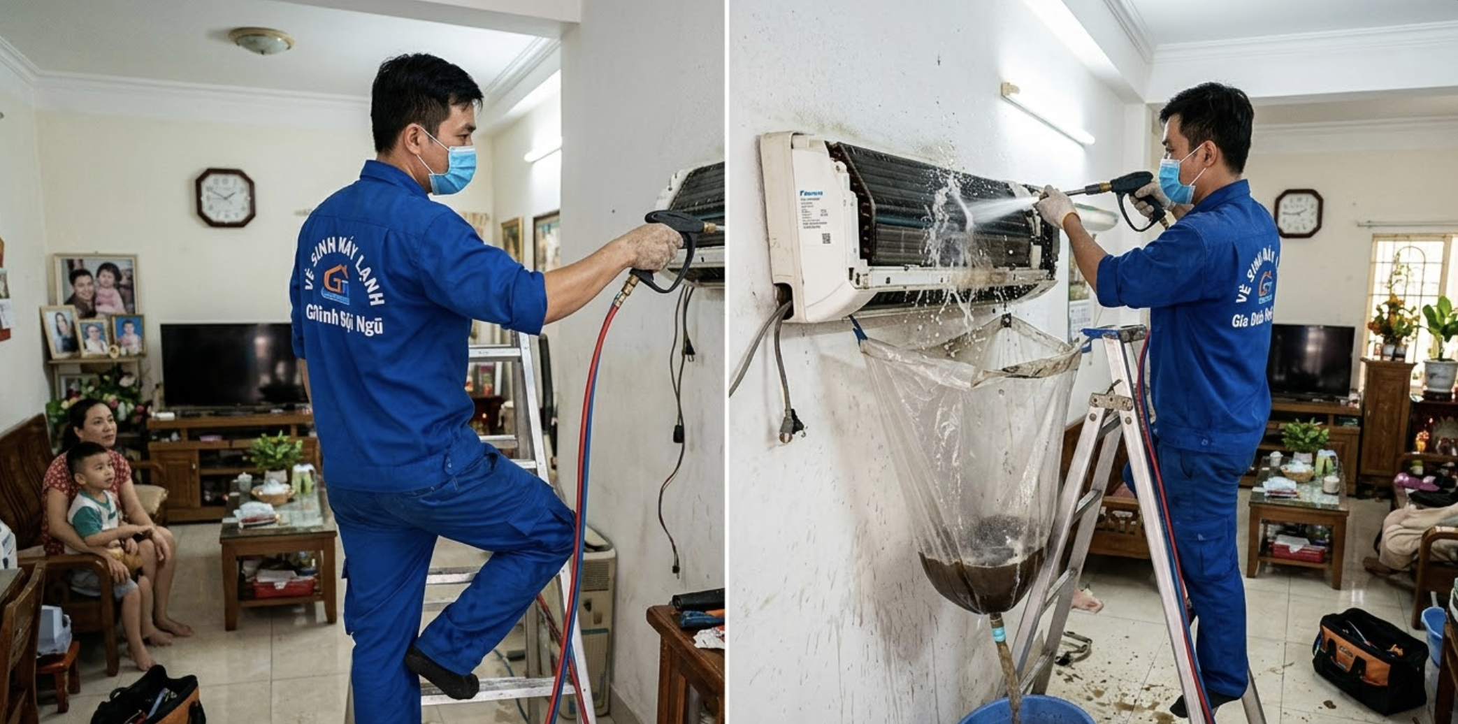 Vệ Sinh Máy Lạnh Tân Uyên Định Kỳ