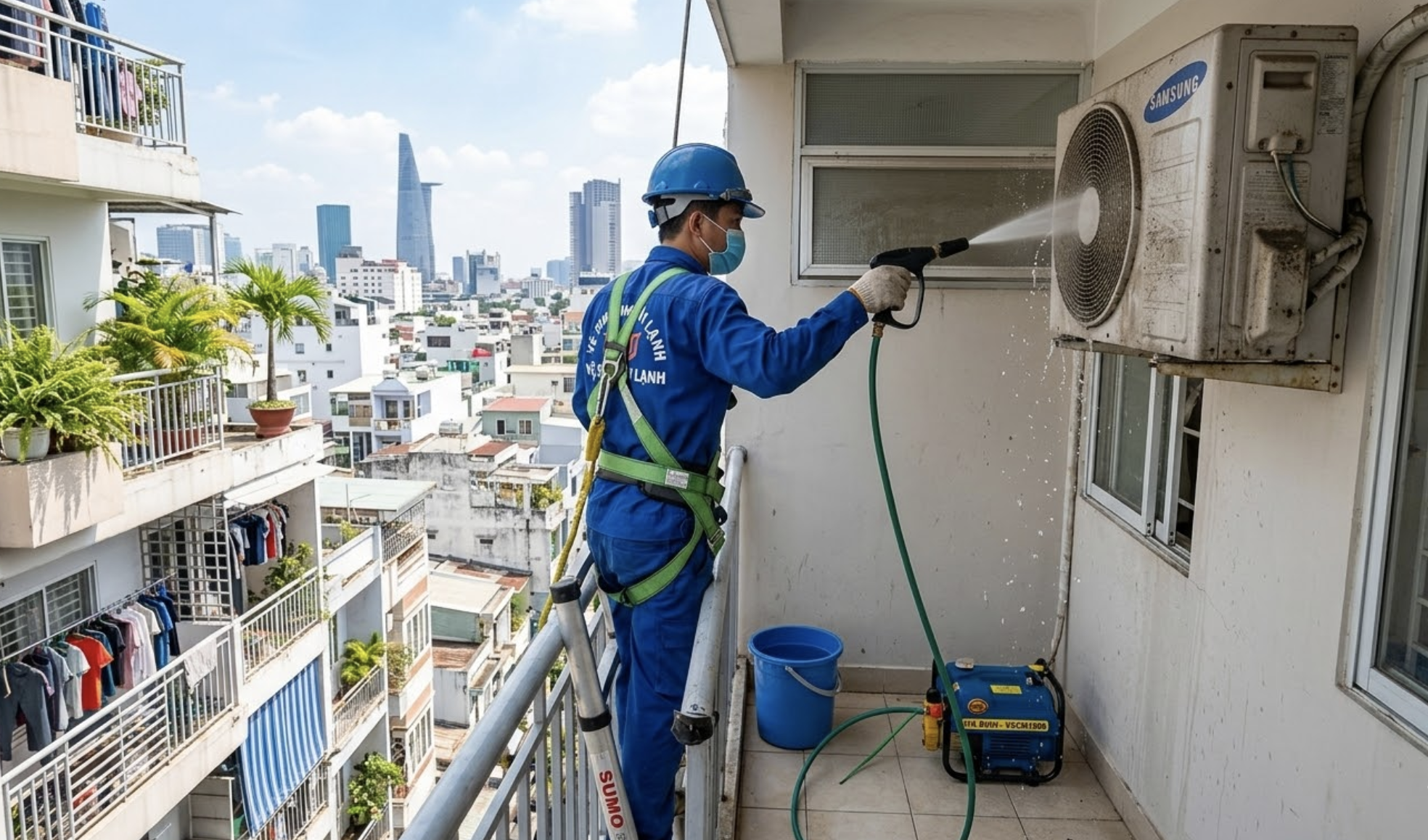 Quy Trình Vệ Sinh Máy Lạnh Chuyên Nghiệp