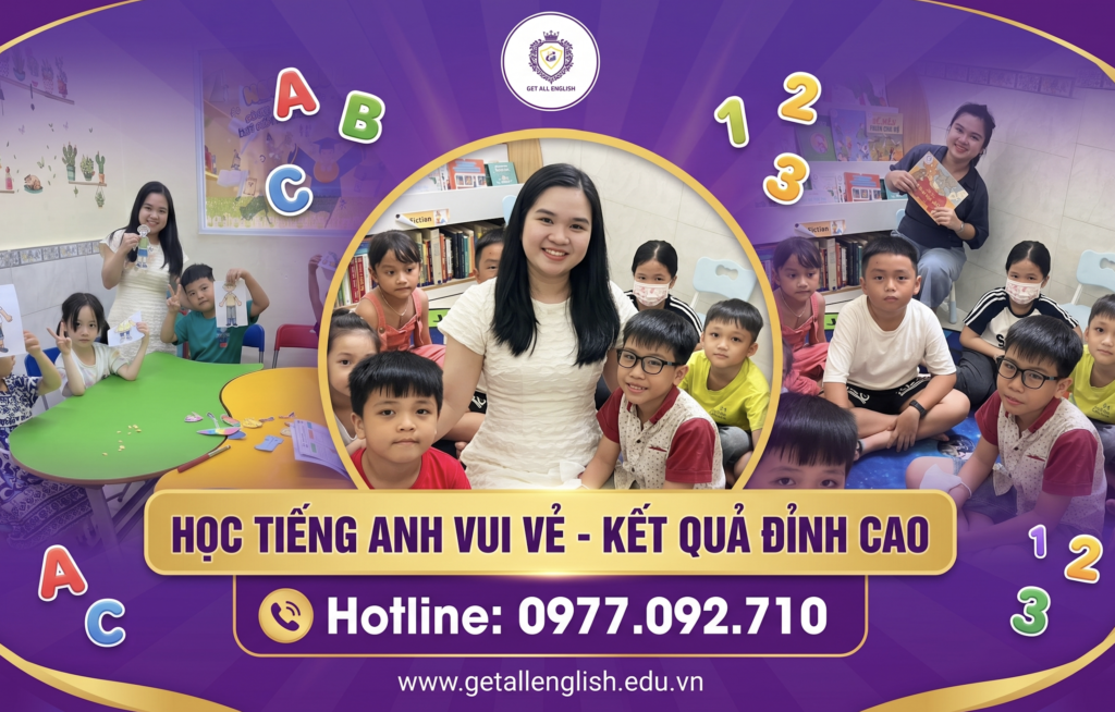 Tiếng Anh vui nhộn cho bé Hóc Môn